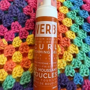 Verb Curl Foaming Gel 200 ml Define + Defrizz Hair Styling Foam